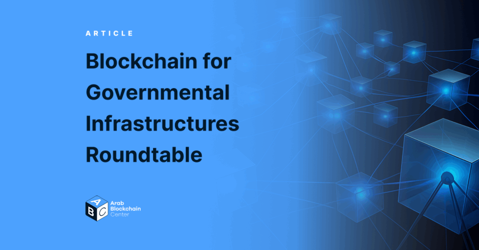 Blockchain for Government: Innovations from Cairo Roundtable